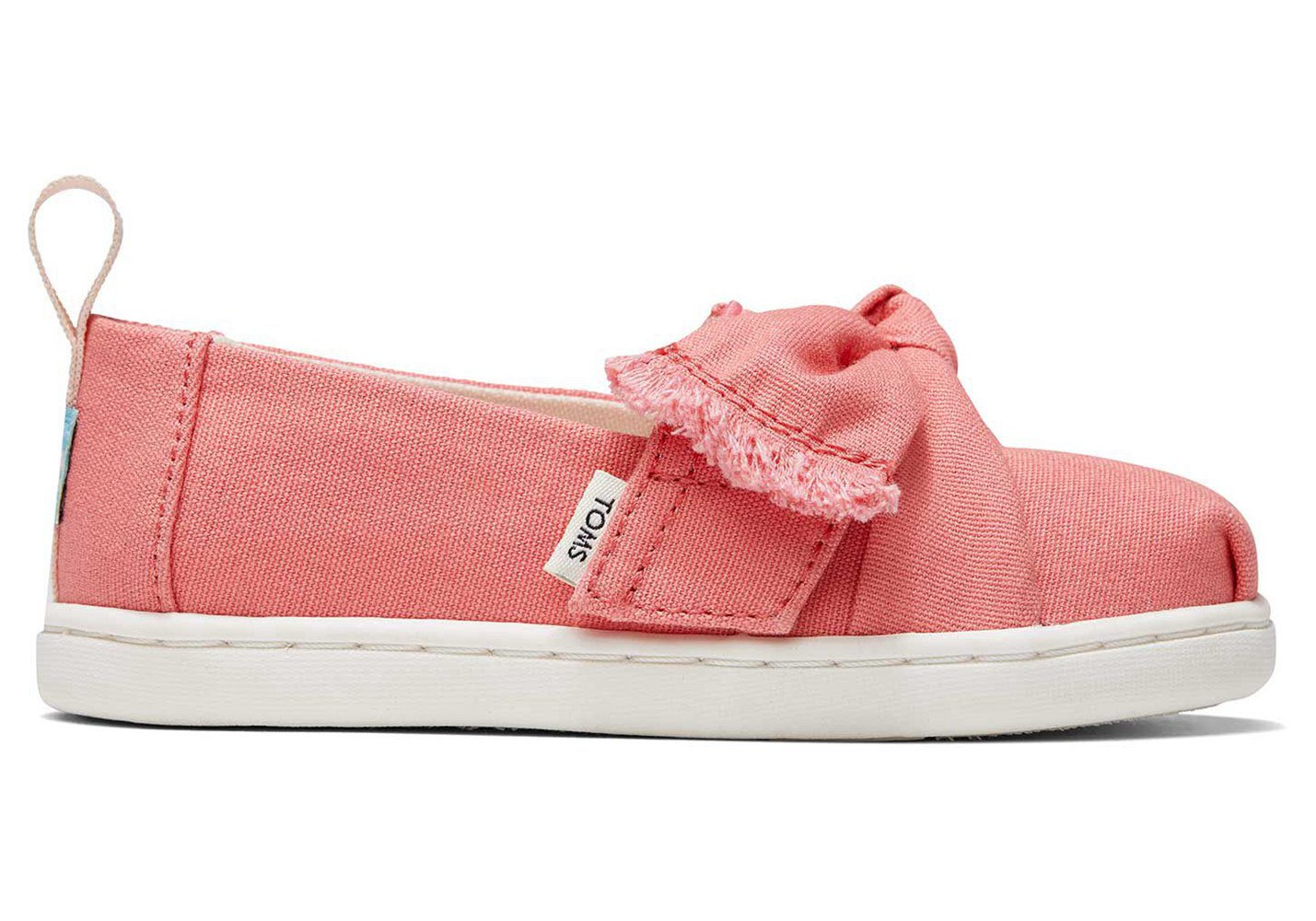 Toms Alpargata Tiny Bow Espadrille Orange - Kids - 15468-KECG